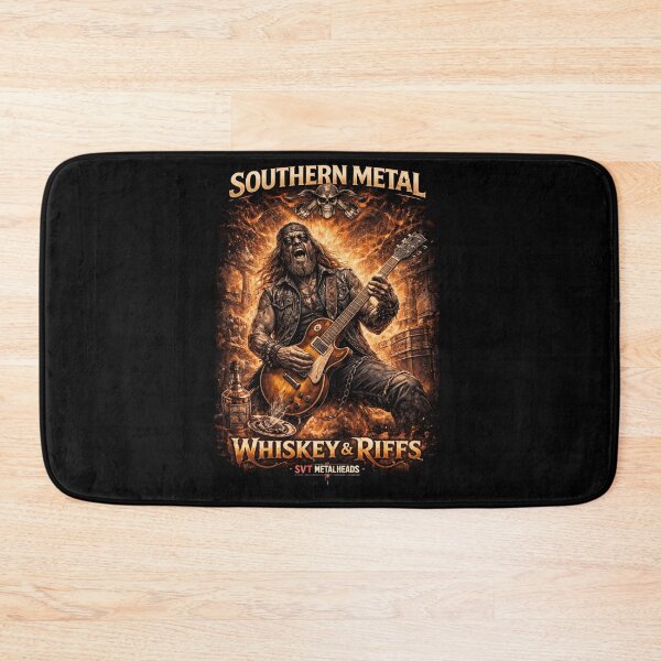 Item preview, SVT Metalheads – Southern Metal | Whiskey & Riffs Guitar Legend designed and sold by SEVERTREND APPAREL .