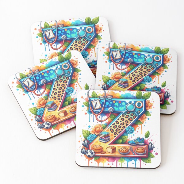 Item preview, Alphabet Fusion Art – Letter Z (A–Z Collection) designed and sold by buycostarica.