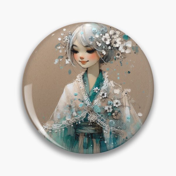 Item preview, Turquoise Girl designed and sold by Beyondnote-Art.