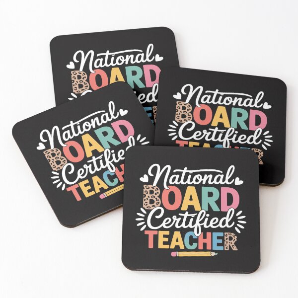 Item preview, National Board Certified Teacher Leopard Teach Appreciation designed and sold by berniceschm.