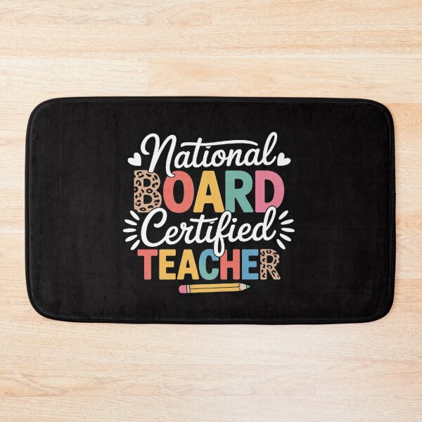Item preview, National Board Certified Teacher Leopard Teach Appreciation designed and sold by berniceschm.