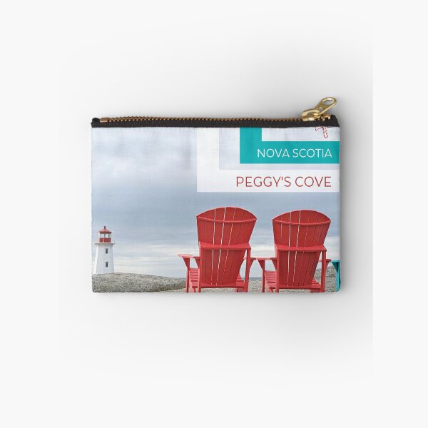 Item preview, Colourful Chairs overlooking Peggy's Cove, Nova Scotia designed and sold by CHASAcreative.