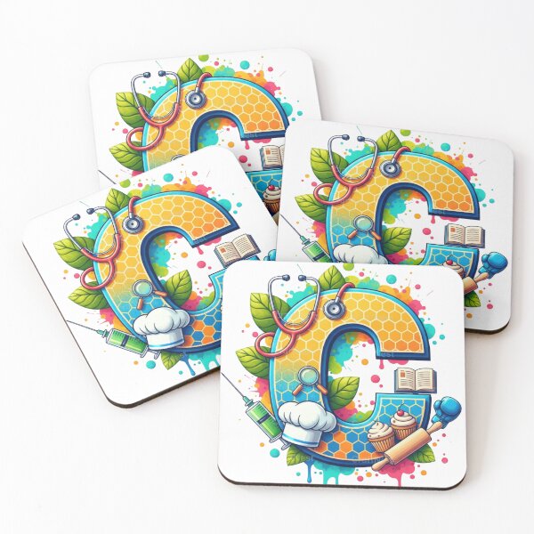 Item preview, Alphabet Fusion Art – Letter C (A–Z Collection) designed and sold by buycostarica.