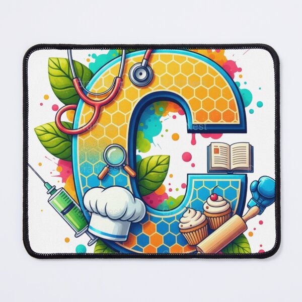 Item preview, Alphabet Fusion Art – Letter C (A–Z Collection) designed and sold by buycostarica.
