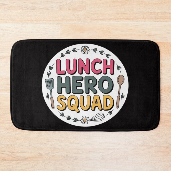 Item preview, School Lunch Hero Squad Cafeteria Workers designed and sold by sonlylya.