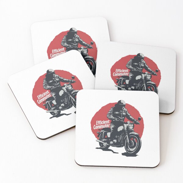 Item preview, Efficient Commuter Vintage Motorcycle Rider designed and sold by FWLKIT.