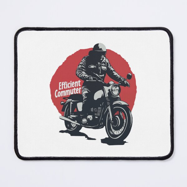 Item preview, Efficient Commuter Vintage Motorcycle Rider designed and sold by FWLKIT.
