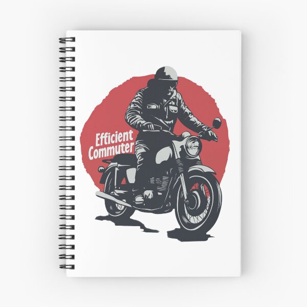 Item preview, Efficient Commuter Vintage Motorcycle Rider designed and sold by FWLKIT.
