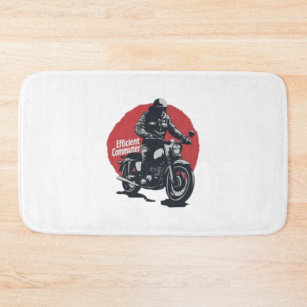Item preview, Efficient Commuter Vintage Motorcycle Rider designed and sold by FWLKIT.