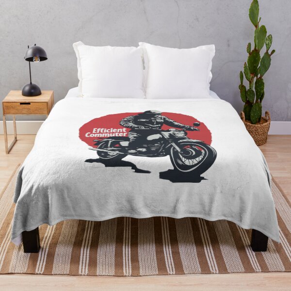 Item preview, Efficient Commuter Vintage Motorcycle Rider designed and sold by FWLKIT.