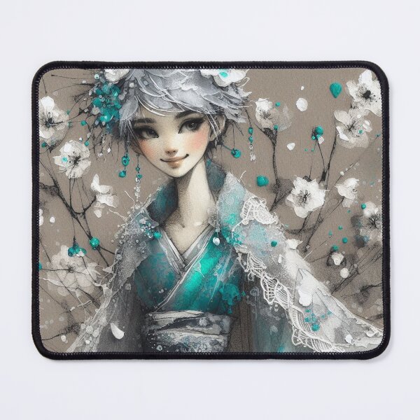 Item preview, Turquoise Girl designed and sold by Beyondnote-Art.