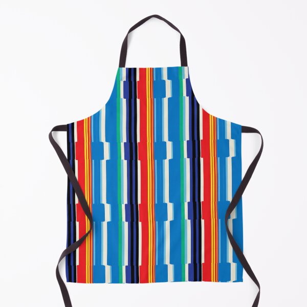 Item preview, Colorblock Glitch Racing Stripes Pattern designed and sold by bubblegoth.
