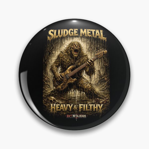 Item preview, SVT Metalheads – Sludge Metal | Heavy & Filthy Riff Brute designed and sold by SEVERTREND APPAREL .