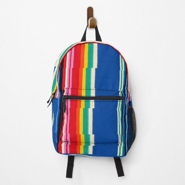 Item preview, Retro Glitch Racing Stripe Pattern designed and sold by bubblegoth.