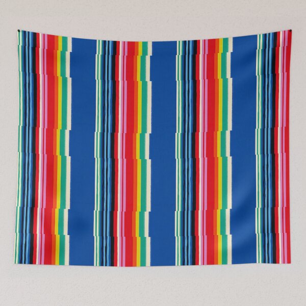 Item preview, Retro Glitch Racing Stripe Pattern designed and sold by bubblegoth.