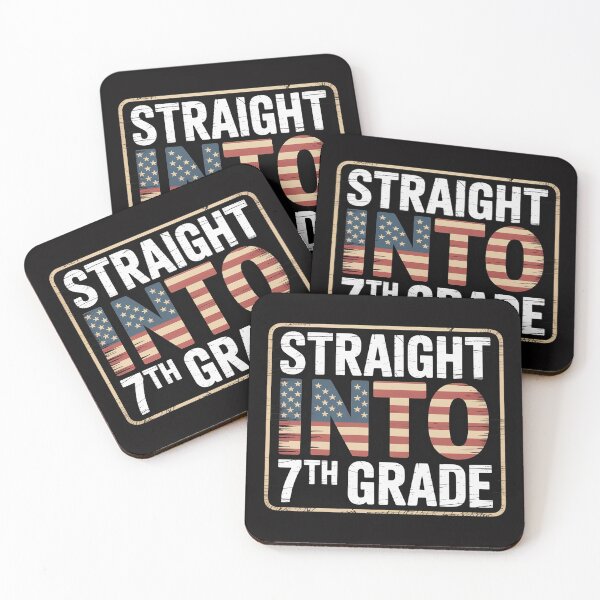 Item preview, Straight Into 7th Grade Back To School Gift designed and sold by berniceschm.