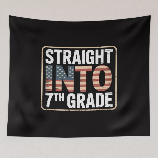 Item preview, Straight Into 7th Grade Back To School Gift designed and sold by berniceschm.