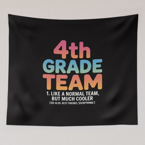 Item preview, Teacher 4th grade team like a normal team but much cooler designed and sold by berniceschm.