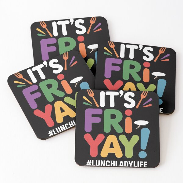 Item preview, Lunch Lady Fri-Yay Friday School Cafeteria Lunch Lady Life designed and sold by sonlylya.