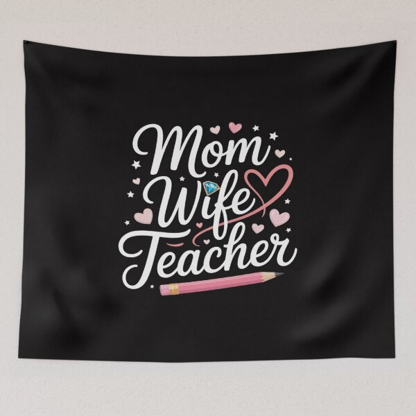 Item preview, Mum Wife Teacher Mother's Day Best Mum Ever Loving designed and sold by berniceschm.