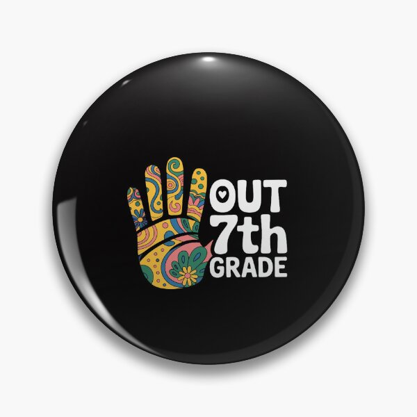 Item preview, Peace Out 7th Grade - Last Day of School Seventh Grade Grad designed and sold by sonlylya.