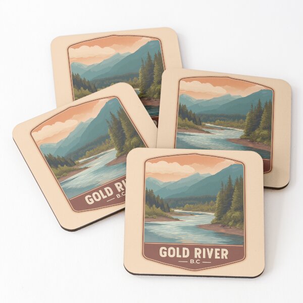 Item preview, Gold River British Columbia, Vancouver Island River & Forest Wilderness BC designed and sold by meganohm.