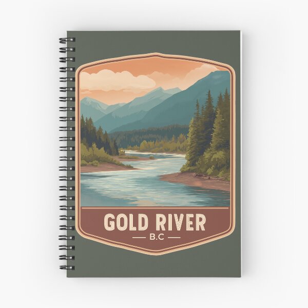 Item preview, Gold River British Columbia, Vancouver Island River & Forest Wilderness BC designed and sold by meganohm.