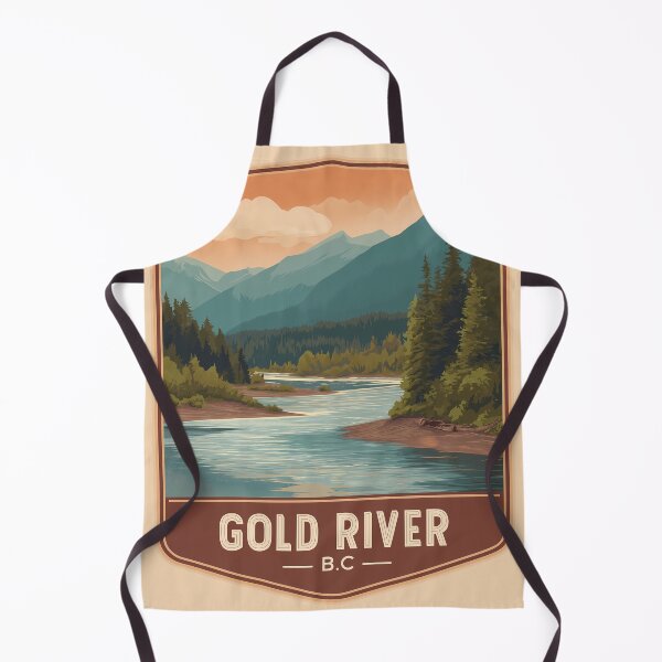 Item preview, Gold River British Columbia, Vancouver Island River & Forest Wilderness BC designed and sold by meganohm.