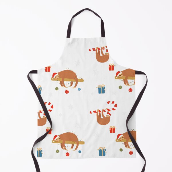 Item preview, Print with cute cartoon sloths. Merry Christmas. Surprises and gifts for family and friends. designed and sold by Natalia4321.