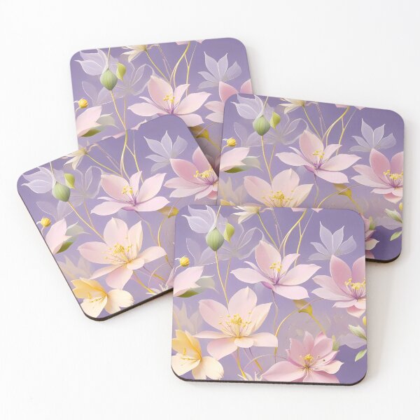 Item preview, Ethereal Pastel Lavender Blooms designed and sold by Blooms & Paws Haven .