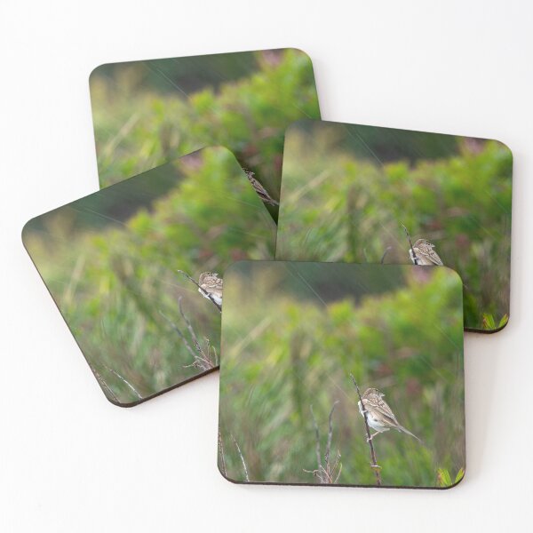 Item preview, Golden Crowned Kinglet perched in the rain designed and sold by lisavonbiela.