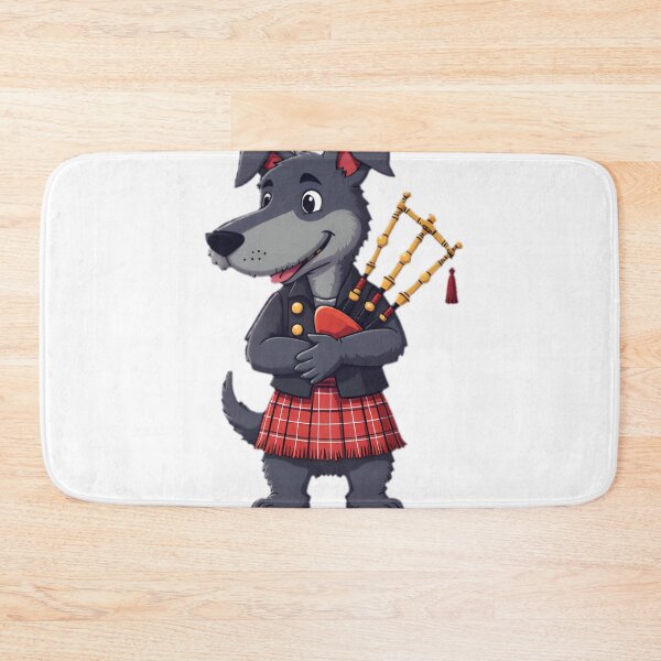 Item preview, Scottish Terrier in Kilt with Bagpipes designed and sold by SunkenCost.
