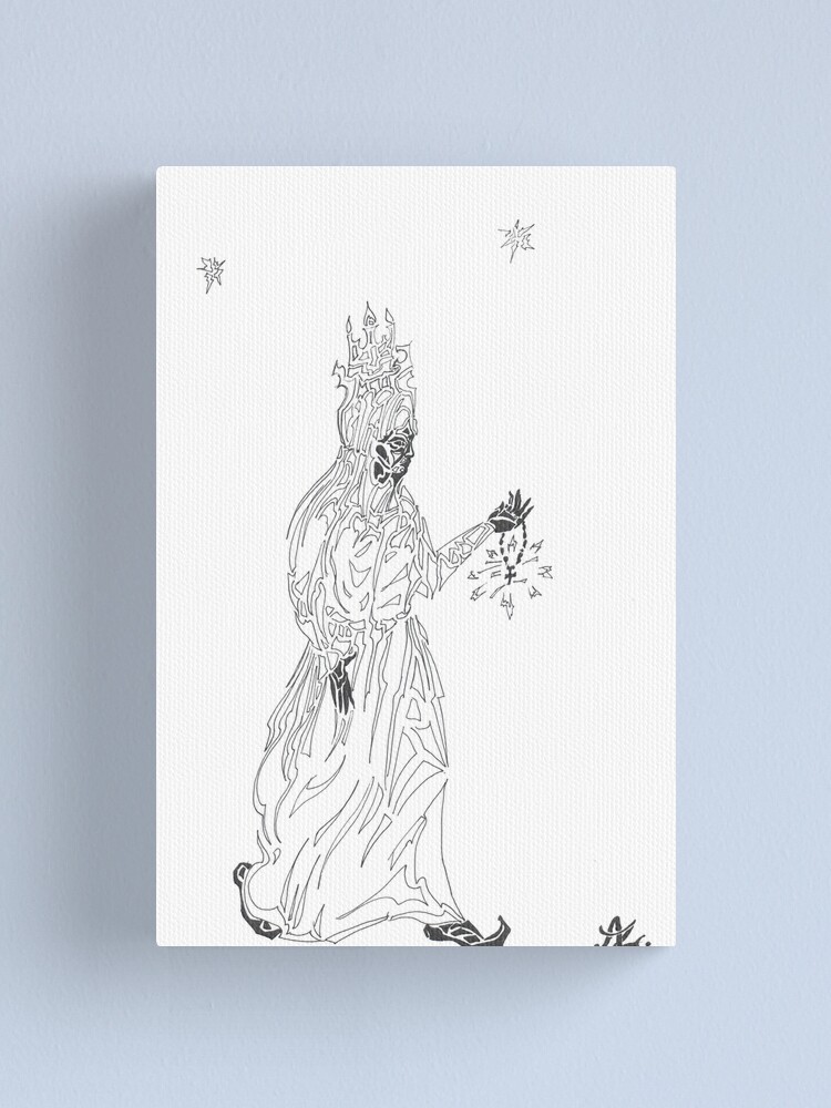 Thumbnail 1 of 3, Canvas Print, untitled designed and sold by Anthropolog.