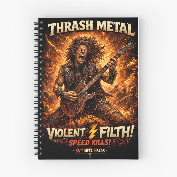 Item preview, SVT Metalheads – Thrash Metal | Violent & Filthy Speed Kills designed and sold by SEVERTREND APPAREL .