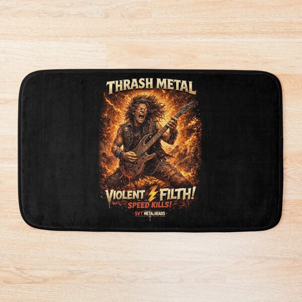 Item preview, SVT Metalheads – Thrash Metal | Violent & Filthy Speed Kills designed and sold by SEVERTREND APPAREL .