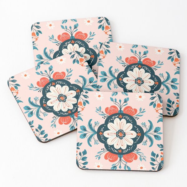 Item preview, Retro Wallpaper With a Floral Medallion designed and sold by KilianSzmid.