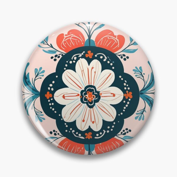 Item preview, Retro Wallpaper With a Floral Medallion designed and sold by KilianSzmid.