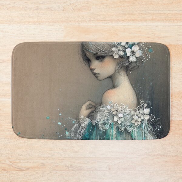 Item preview, Turquoise Girl designed and sold by Beyondnote-Art.