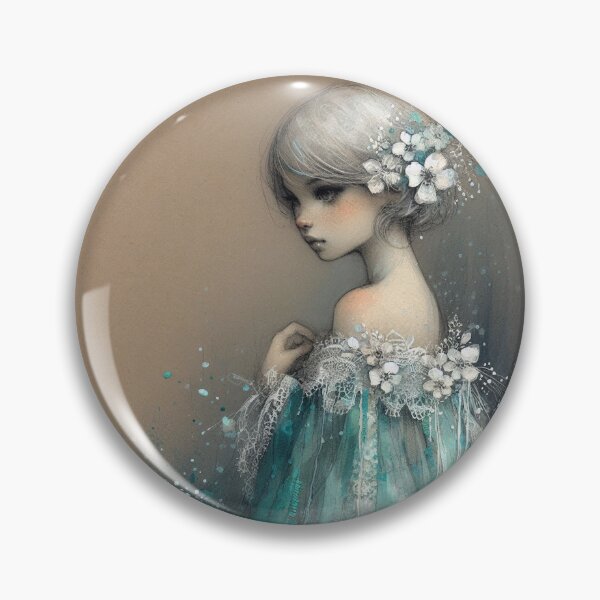 Item preview, Turquoise Girl designed and sold by Beyondnote-Art.