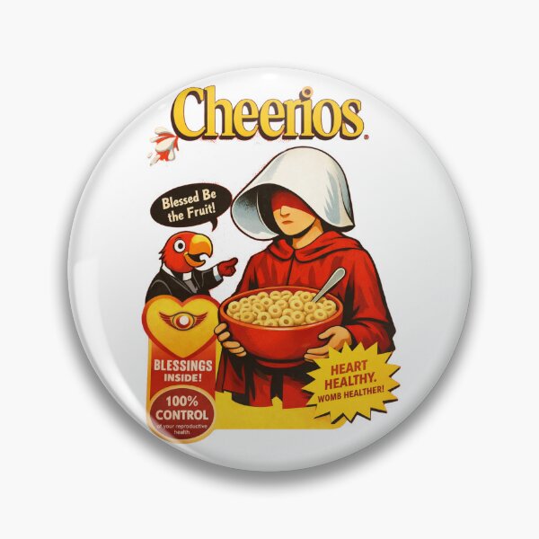 Item preview, Copy of "Handmaid's Tale Parody – Cheerios Minimalist Art v2.1" designed and sold by KriticalDesigns.