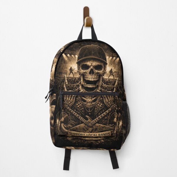 Item preview, SVT Metalheads – Support Local Bands | Metal Skull Concert Anthem designed and sold by SEVERTREND APPAREL .