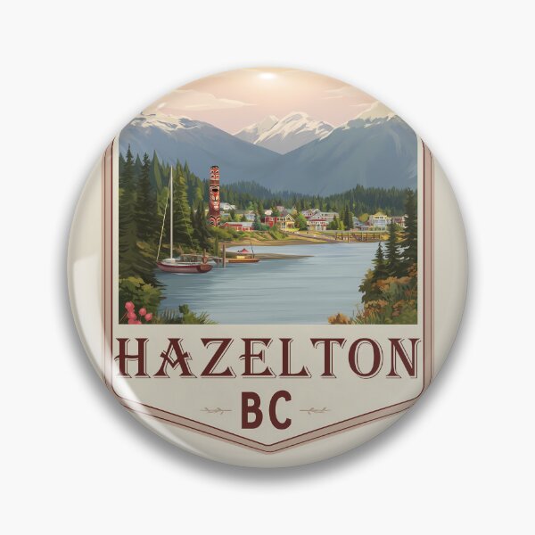Item preview, Hazelton, British Columbia Canada Skeena River, Bulkley River BC designed and sold by meganohm.