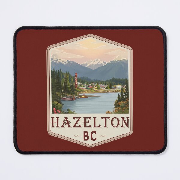 Item preview, Hazelton, British Columbia Canada Skeena River, Bulkley River BC designed and sold by meganohm.