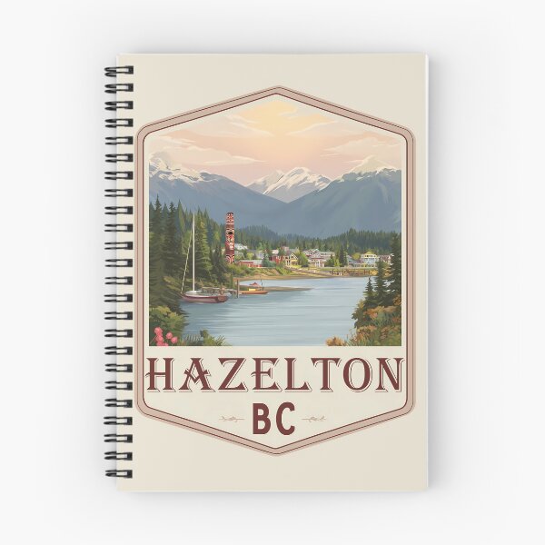 Item preview, Hazelton, British Columbia Canada Skeena River, Bulkley River BC designed and sold by meganohm.