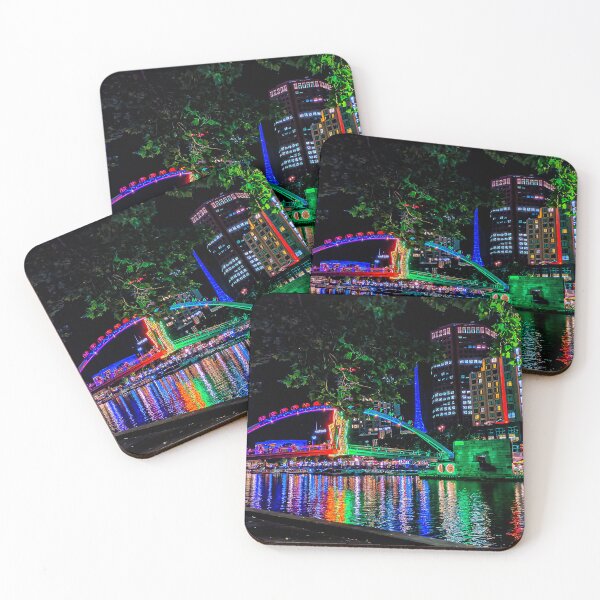 Item preview, Colourful End of Year by the Yarra River - Melbourne, Victoria, Australia designed and sold by Steven Jodoin.