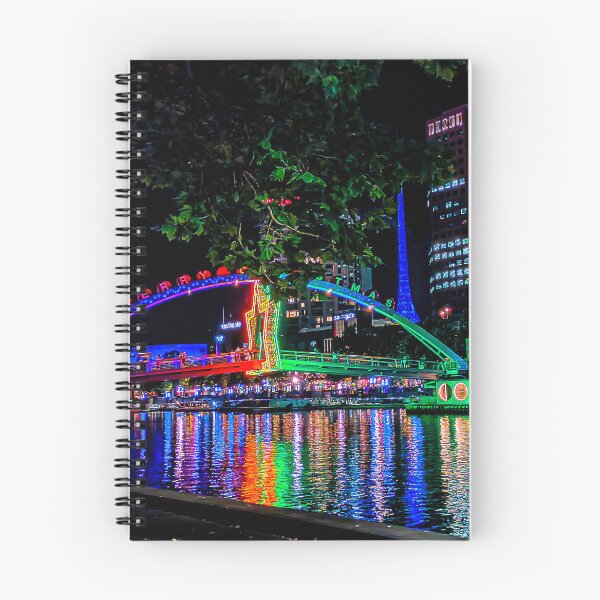 Item preview, Colourful End of Year by the Yarra River - Melbourne, Victoria, Australia designed and sold by Steven Jodoin.