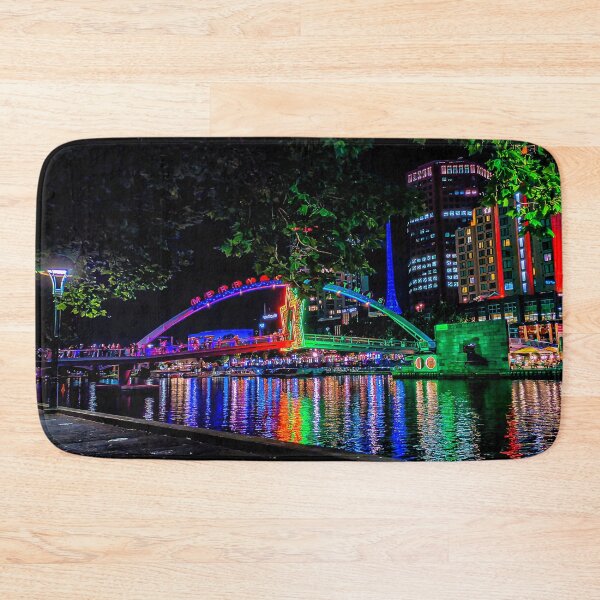 Item preview, Colourful End of Year by the Yarra River - Melbourne, Victoria, Australia designed and sold by Steven Jodoin.