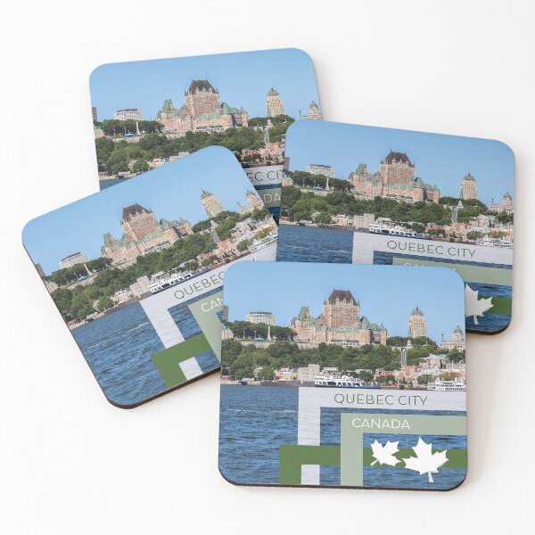 Item preview, View from the water of Quebec City, Canada designed and sold by CHASAcreative.