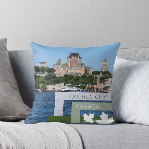 Item preview, View from the water of Quebec City, Canada designed and sold by CHASAcreative.