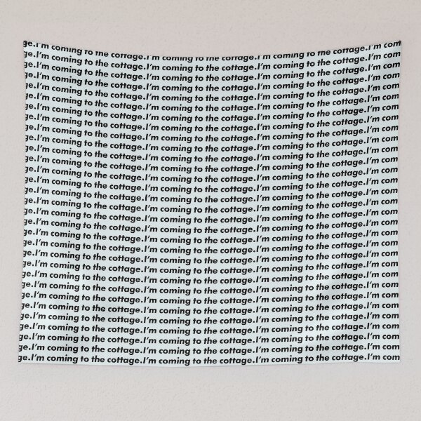 Item preview, I'm coming to the cottage. designed and sold by jellendesign.
